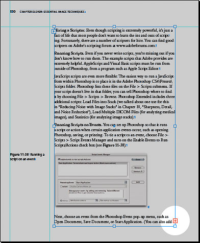 On the last page of the document, there is overset text, but you want to edit many pages further back in the document.